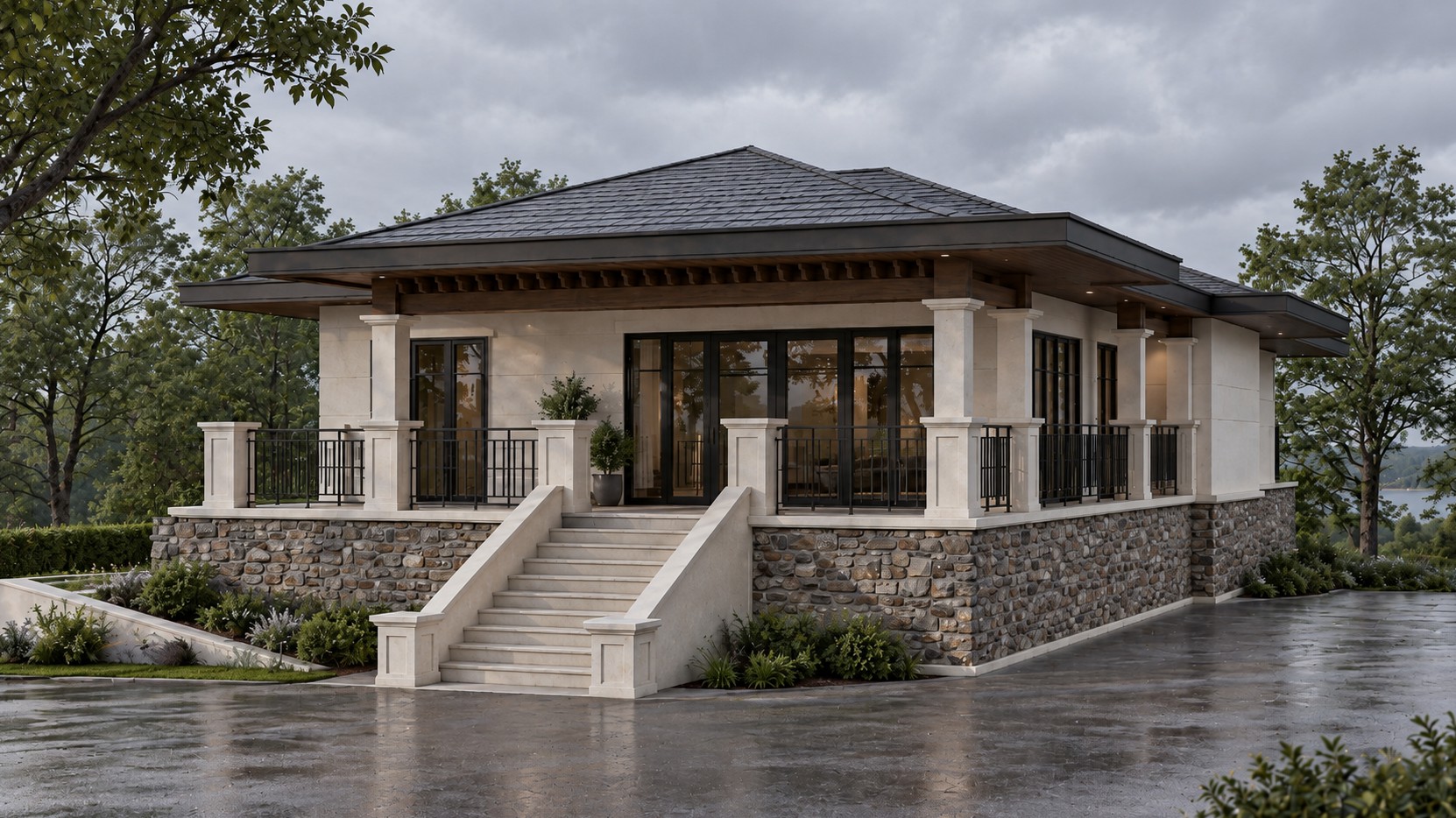 Residential Building, Antique